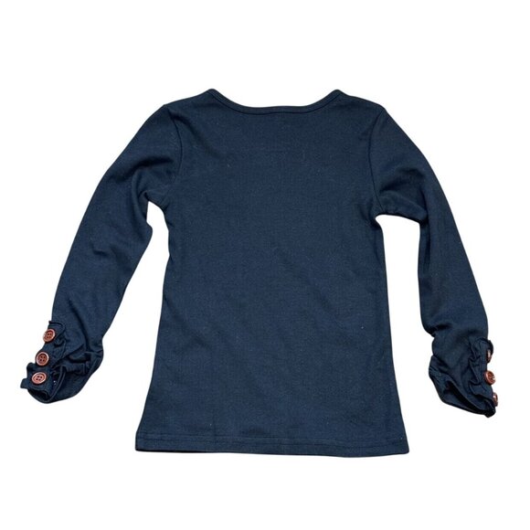 Bella & Omi Black Layering Tee sz 4 - Picture 1 of 7